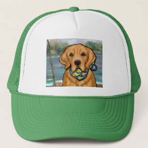 Golden Retriever Trucker Hat