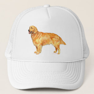 Golden Retriever Trucker Hat