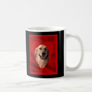 Golden Retriever Valentine Coffee Mug
