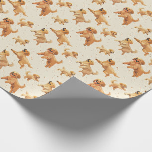 Golden Retriever Wrapping Paper