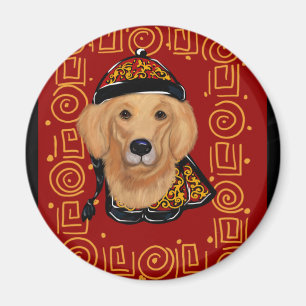Golden Retriever Year of the Dog Magnet