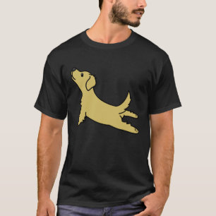 Golden Retriever Yoga Dog T-Shirt