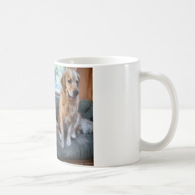 Golden Retrievers Coffee Mug (Right)