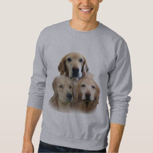 Golden Retrievers Fabulous Faces Sweatshirt