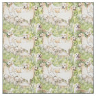 Golden Retrievers in the grass Cotton fabric