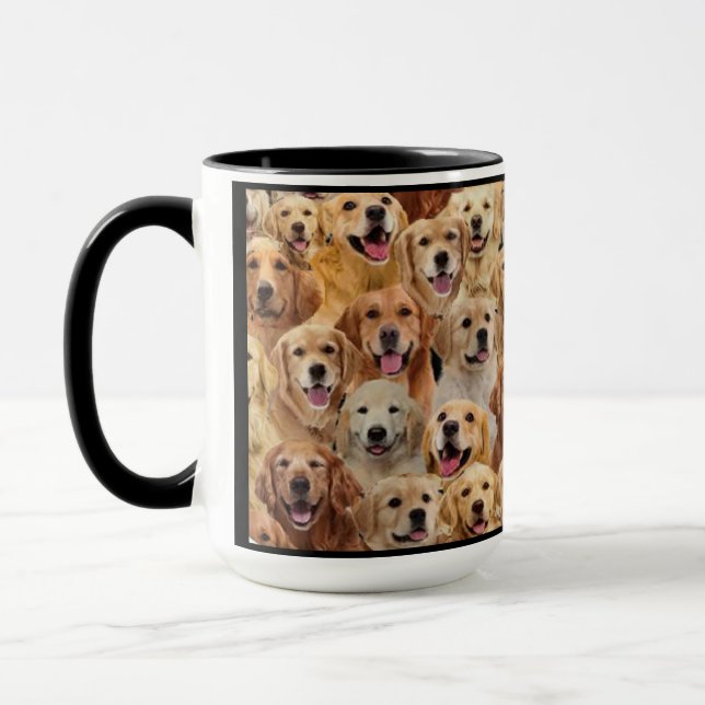 Golden Retrievers Mug (Left)