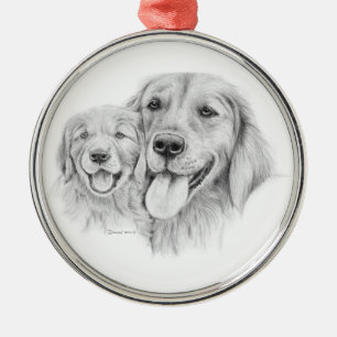 Golden Retrievers Ornament