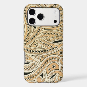 Golden Ribbons iPhone Case