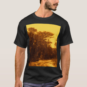 Golden River Gallery Forest Vintage Tropical Lands T-Shirt