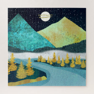 Golden River Jigsaw Puzzle