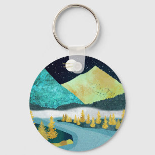 Golden River Key Ring