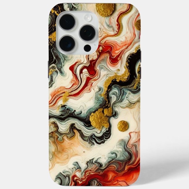 Golden rivers Case-Mate iPhone case (Back)