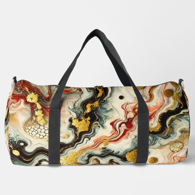 Golden rivers duffle bag (Front)