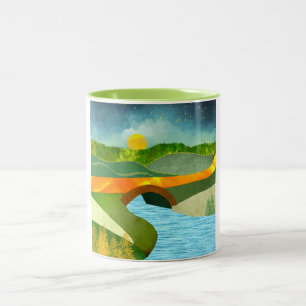 Golden Road Two-Tone Coffee Mug
