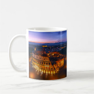 Golden Roman Colosseum Glory Coffee Mug