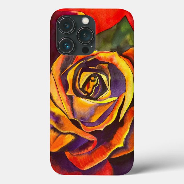 Golden Rose Art Case-Mate iPhone Case (Back)
