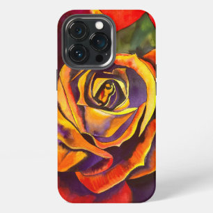Golden Rose Art iPhone 13 Pro Case
