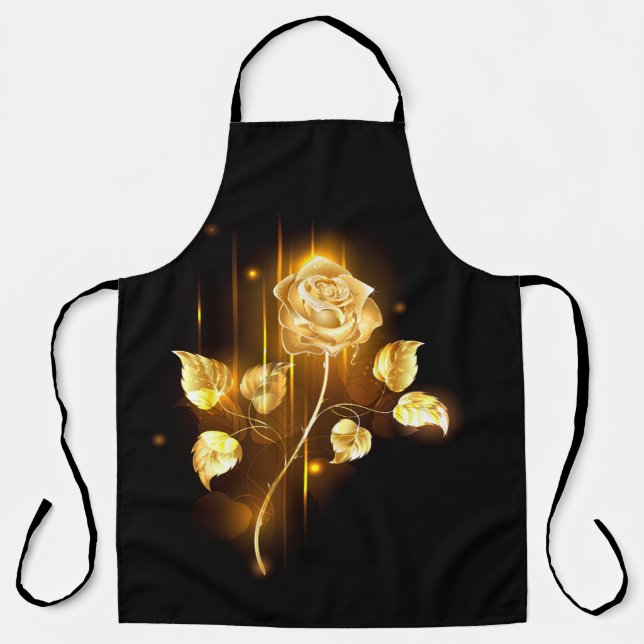 Golden rose ( gold rose ) apron (Front)