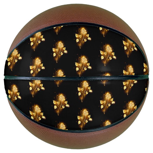 Golden rose ( gold rose ) basketball (Front)