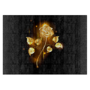 Golden rose ( gold rose ) cutting board