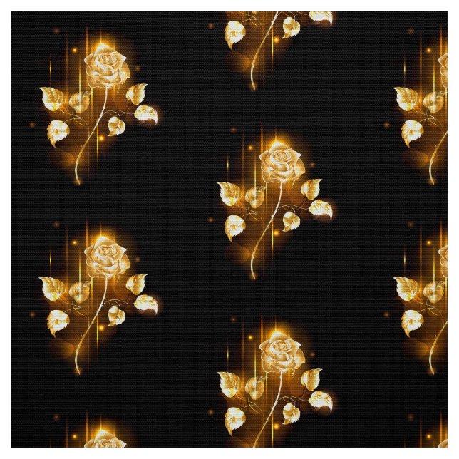 Golden rose ( gold rose ) fabric (Swatch)