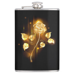 Golden rose ( gold rose ) hip flask