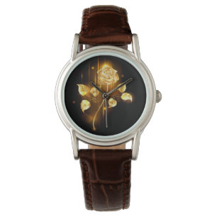 Golden rose ( gold rose ) watch