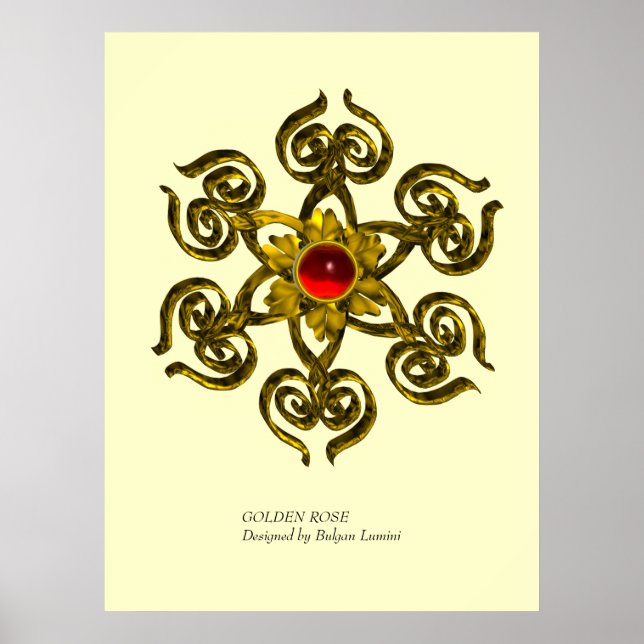 GOLDEN ROSE RUBY POSTER (Front)