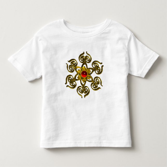 GOLDEN ROSE RUBY TODDLER T-Shirt (Front)