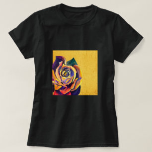 Golden Rose watercolor T-Shirt