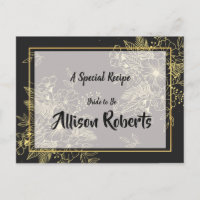 Golden Roses  Bridal Shower Recipe