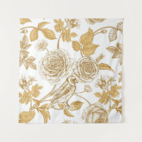 Golden roses, flowers, leaves and berries of dog