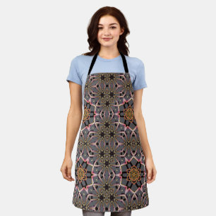 Golden Rosette Apron