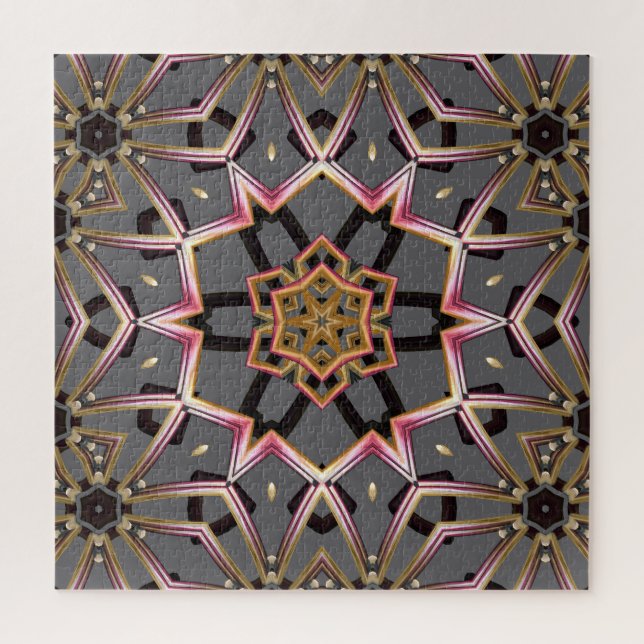 Golden Rosette Jigsaw Puzzle (Vertical)