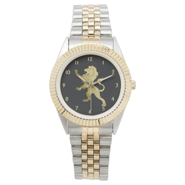 Golden Royal Lion  Watch (Front)
