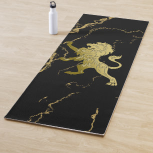 Golden Royal Lion Yoga Mat