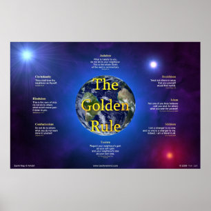 Golden Rule Poster (Horizontal)