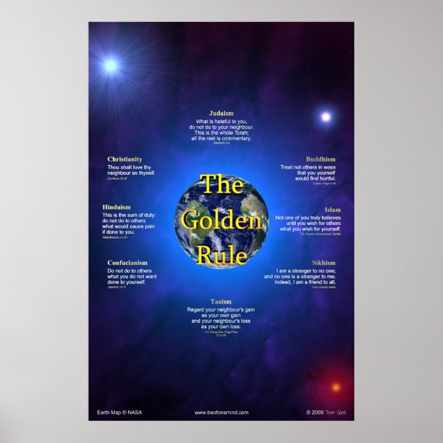 Golden Rule Poster (Vertical) (Front)