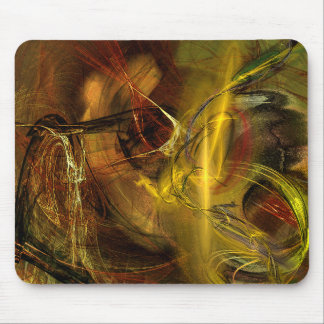 Golden Sabre Mouse Pad