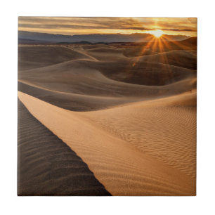 Golden Sand dunes, Death Valley, CA Tile