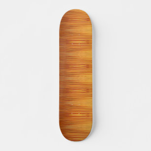 Golden sands yellow beach abstract art  skateboard