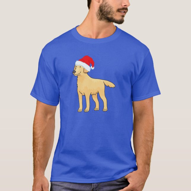 Golden Santa T-Shirt (Front)