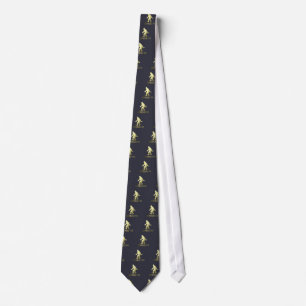 Golden Sasquatch Tie