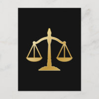 Golden Scales of Justice Law Theme Design