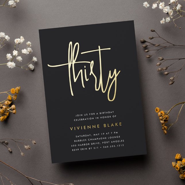 Golden Script 30th Birthday Party (Creator Uploaded)