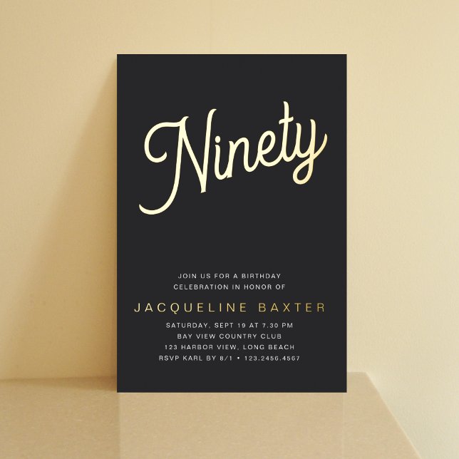 Golden Script 90th Birthday Party (Creator Uploaded)