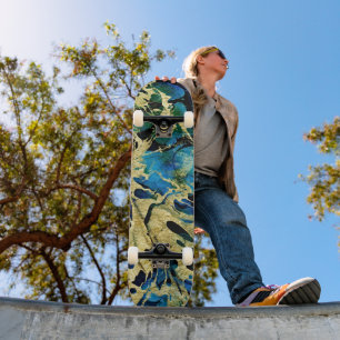 Golden Sea Skateboard
