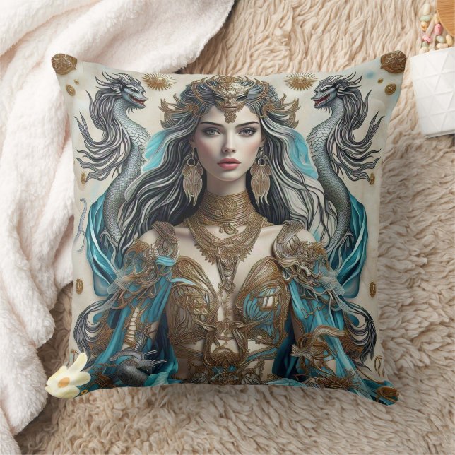 "Golden Sea Touch" Cushion (Blanket)