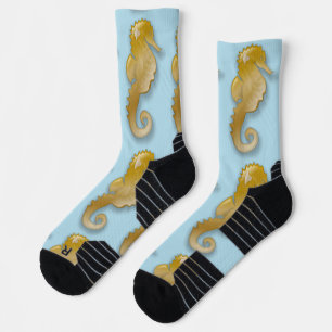 Golden Seahorse Thunder_Cove Socks