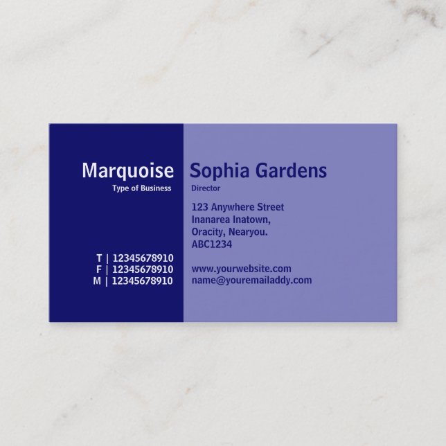 Golden Section 09 Business Card (Front)